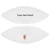 Schattigee rendieren cartoon american football (Panelen)