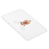 Schattigee rendieren cartoon magneet (Rechterzijde)