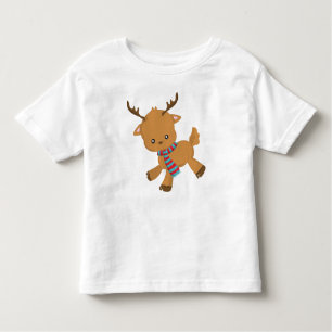 Schattigee rendieren, kleine rendieren, geweien, s kinder shirts