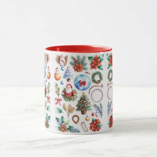 Schattigee rendieren Patroon Kerstcadeau Thema Vak Mok