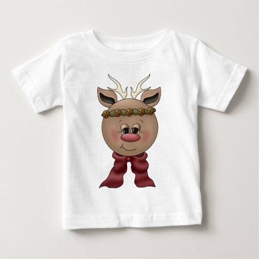 Schattigee rendieren T-shirts (Voorkant)