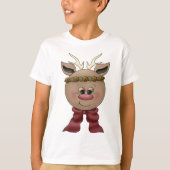 Schattigee rendieren T-shirts (Voorkant)