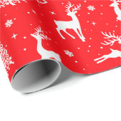 Schattigee rendierwikkel, kerstinpakpapier cadeaupapier (Rol Hoek)