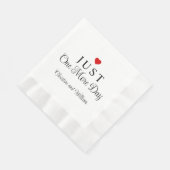 Schattigee repetitie diner cocktail servet (Hoek)