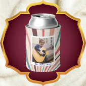 Schattigee Retro 40th Birthday aangepaste foto gep Blikjeskoeler