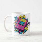 Schattigee Retro 90s Console-Mok | Gamer Gift Koffiemok (Links)