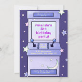 Schattigee Retro Arcade Game Kids Verjaardag Kaart (Voorkant)