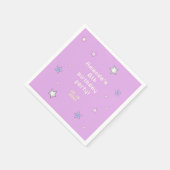 Schattigee Retro Arcade Game Kids Verjaardag Papie Servet (Hoek)