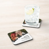 Schattigee retro boho minimalistische eigenzinnige bier onderzetter (Rechterzijde)