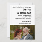 Schattigee retro boho minimalistische eigenzinnige kaart (Achterkant)