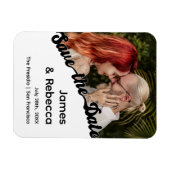 Schattigee retro boho minimalistische eigenzinnige magneet (Horizontaal)