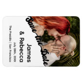 Schattigee retro boho minimalistische eigenzinnige magneet (Horizontaal)