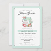 Schattigee Retro Cake Mixer iKitchen Vrijgezellenf Kaart (Voorkant)