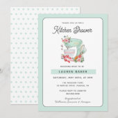 Schattigee Retro Cake Mixer iKitchen Vrijgezellenf Kaart (Voorkant / Achterkant)