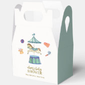 Schattigee Retro  Carrousel Carnaval Baby shower Bedankdoosjes (Open)