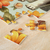 Schattigee Retro Chihuahua Illustratie Legpuzzel (Zijkant)