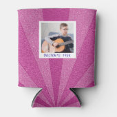 Schattigee Retro Custom 40th Birthday gepersonalis Blikjeskoeler (Voorkant)