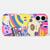 Schattigee retro esthetische pastel  Y2K/90's Case-Mate iPhone Case (Achterkant (horizontaal))
