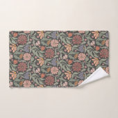 Schattigee Retro Flowers Badhanddoek Set Bad Handdoek (Handdoek)