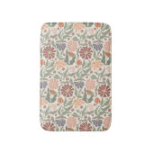 Schattigee Retro Flowers Badmat (Voorkant Verticaal)
