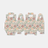 Schattigee Retro Flowers Favor Box Bedankdoosjes (Uitgevouwen)