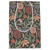 Schattigee  Retro Flowers Medium Gift Bag Medium Cadeauzakje (Voorkant)