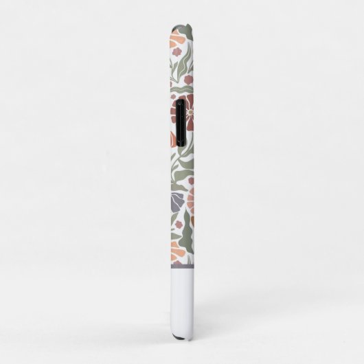 Schattigee  Retro Flowers  naam Case-Mate iPhone Case (Achterkant/rechts)