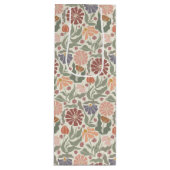 Schattigee  Retro Flowers Wine Gift Bag Wijn Cadeautas (Voorkant)