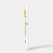  Schattigee Retro Groovy Hippie Bloemen Case-Mate iPhone Case (Achterkant / Links)