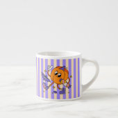 Schattigee Retro Halloween Pompoen Espresso Kop (Rechts)