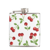 Schattigee Retro Kersen Heupfles (Voorkant)