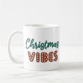 Schattigee retro kerstvibes koffiemok (Links)