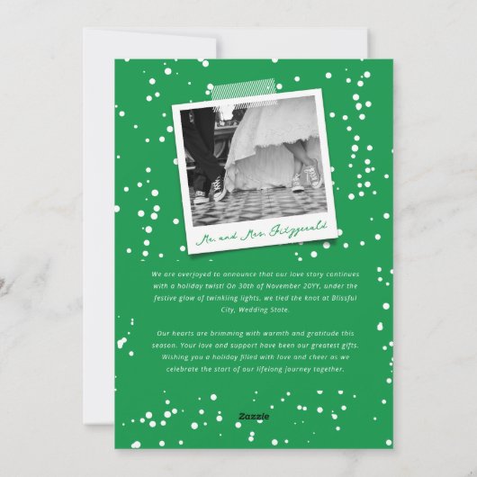 Schattigee Retro Kissing Chicks Peace Joy Love Kis Feestdagenkaart (Achterkant)