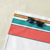 Schattigee Retro krab familienaam Jaar Est Beach H Strandlaken (In situ)