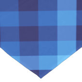 Schattigee Retro Ocean Blue Plaid Medium Tafellope Tafelloper (Hoek)