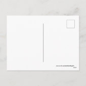 Schattigee retro paashaas Holiday briefkaart (Achterkant)