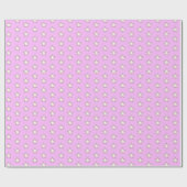 Schattigee Retro Pastel Star Roze Cadeaupapier (Vlak)