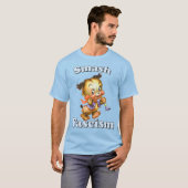 Schattigee Retro Puppy - Smash Fascisme T-shirt (Voorkant volledig)
