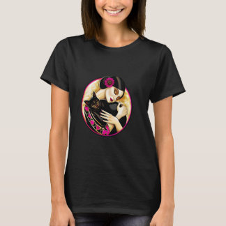 Schattigee Retro Roaring 1920's era Kitten cat m T-shirt