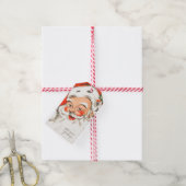 Schattigee Retro Sinterklaas Cadeau Labels Cadeaulabel (Met Touw)