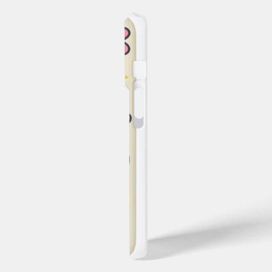 Schattigee Retro Smiley & Peace Case-Mate iPhone Case (Achterkant / Links)