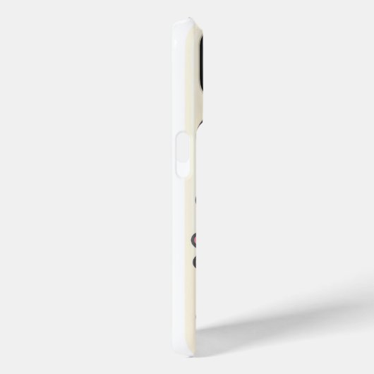 Schattigee Retro Smiley & Peace Case-Mate iPhone Case (Achterkant / Rechts)