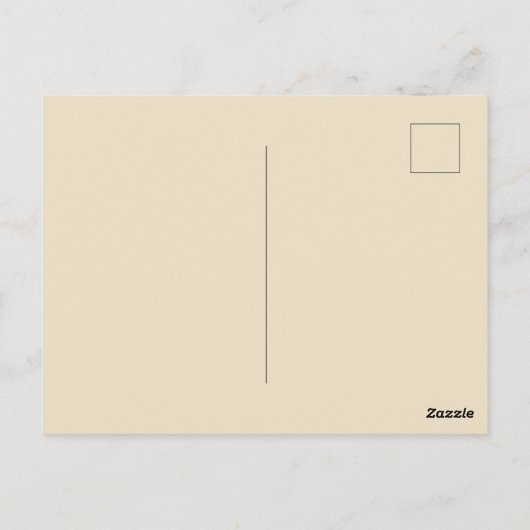 Schattigee retro Valentijn jongen Briefkaart (Achterkant)