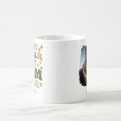 Schattigee Retro Vegan Cat Mam, Aangepaste Foto Koffiemok (Center)