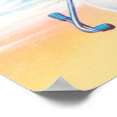 Schattigee retro verpleegkundige poster (Hoek)