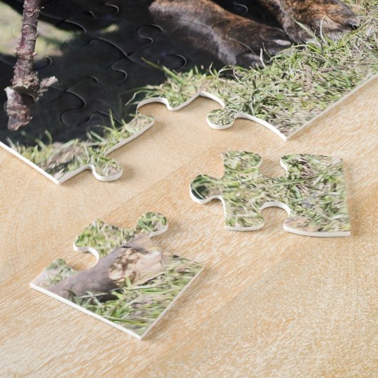 Schattigee riet corso puppy legpuzzel (Zijkant)