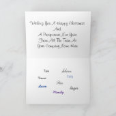 Schattigee Robin Red Breast Company Kerst Kaarten (Binnen)