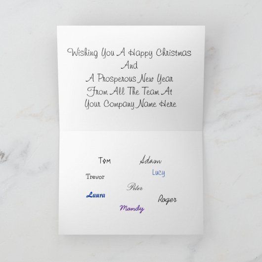 Schattigee Robin Red Breast Company Kerst Kaarten (Binnen)