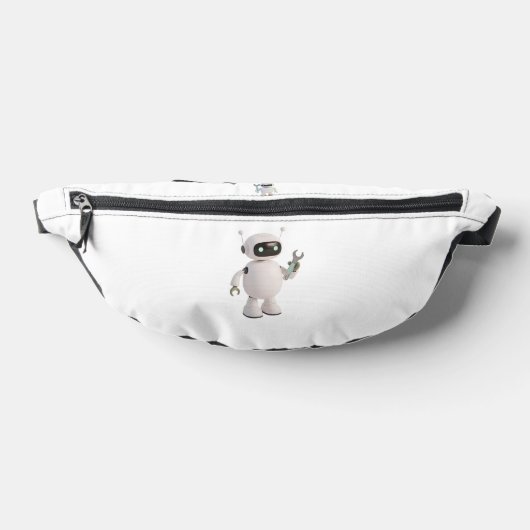 Schattigee Robot Mechanic Fanny Pack - Grappige Sc Heuptasje (Liggend)