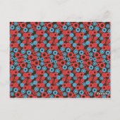 Schattigee Robot Thema Bruiloft Briefkaart (Achterkant)